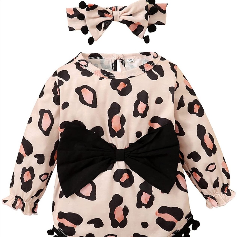 animal print romper